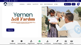 İnanan Genç Vakfı - Django Tabanlı Kurumsal Web Sitesi
