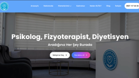 Psikolog, Fizyoterapist, Diyetisyen website geliştirdim