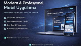 sizin için modern mobil uygulama geliştiririm