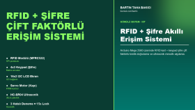 RFID + Şifre Akıllı Erişim Sistemi