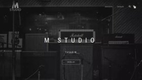 M Studio web sitesi