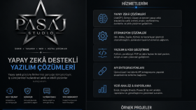 yazılım çözümleri geliştirme yaparım