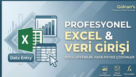 Excel verilerinizi profesyonelce düzenlerim