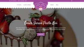 Ömer Yaren Pasta Evi İçin Kurumsal Web Sitesi Yaptık