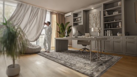 iç mekan modollemesi ve render alıyorum