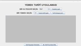 Java Spring boot tabanlı MealRecipe App