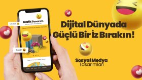 özgün ve etkileyici sosyal medya tasarımları yapmaktayım