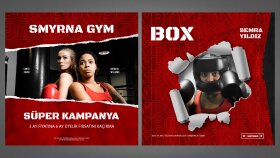 Smyrna Gym Afiş ve Sosyal Medya Gönderisi