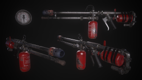Flamethrower (Game Ready)
