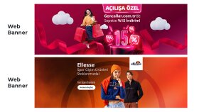 Gencallar - Web Banner Tasarımları