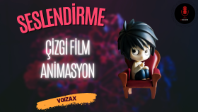 çizgi film animasyon projelerinizi seslendirebilirim
