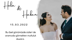 DAVETİYE KARTI TASARIMLARIM