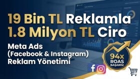 Facebook ve Instagram reklamlarınızı kârlı şekilde yönetirim