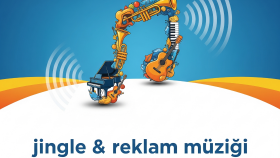 jingle ve reklam müziğinizi aynı gün oluştururum