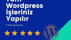Wordpress veya Web ile ilgili tüm işlerinizi hallederim