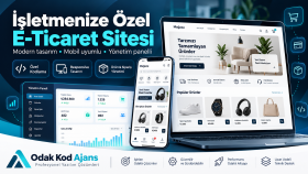 işletmenize özel profesyonel e-ticaret sitesi kodlarım