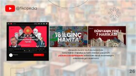 Kendi kanalım Fikopedia için Thumbnail tasarımı