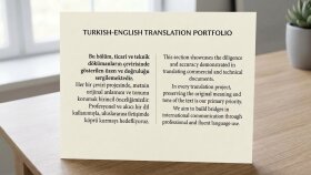 türkçe ingilizce çevirilerinizi yaparım