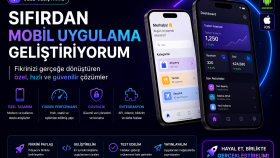sıfırdan özel mobil uygulamalar geliştiririm