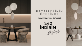 Modern Ev Dekorasyon Ürünleri Reklam Bannerı