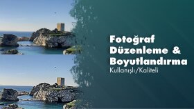 fotoğraflarınızı yeniden boyutlandırır, arkaplanları silerim