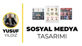 sosyal medya tasarımlarını yapıyorum