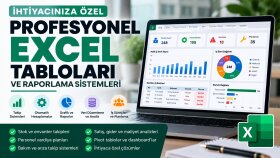 profesyonel Excel raporlama sistemleri hazırlarım