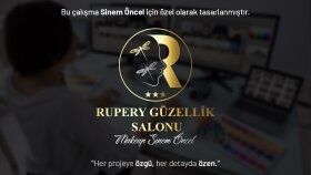 Rupery Güzellik Salonu Logo Tasarımı Çalışması