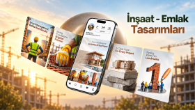 Profesyonel inşaat sektörü instagram tasarımları 