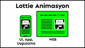 mobil, web ve logo için lottie - json animasyon tasarlıyorum