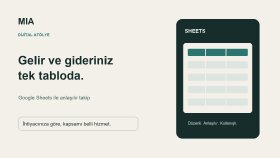 Google Sheets ile gelir gider takip tablosu hazırlarım