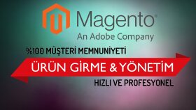 Magento sitenizle ilgili tüm sorunlarınızı çözebilirim