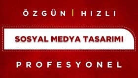 sosyal medya hesapları için görseller hazırlarım