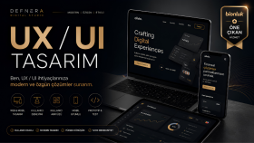 UX / UI ihtiyaçlarınıza modern ve özgün çözümler sunarım
