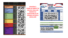HAMAL TREYLER EXCEL ŞABLONLARI