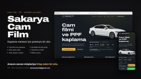 kaplama ve hizmet işletmeniz için tanıtım sitesi yaparım