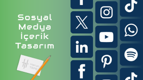 sosyal medya içerikleri tasarlarım