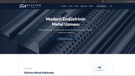 Galvion Metal - Kurumsal Web Sitesi