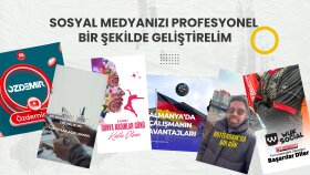 sosyal medyanı profesyonel bir şekilde yönetebilirim
