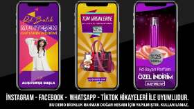 sosyal medya storyleriniz için reklam üretirim