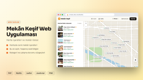 Harita Tabanlı Mekân Keşif Web Uygulaması