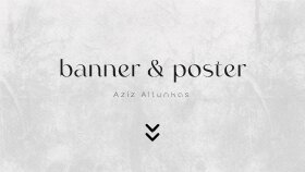 Banner & Afiş & Poster Tasarımlarım