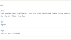 SEO Danışmanlığındaki Başarılı Projelerim