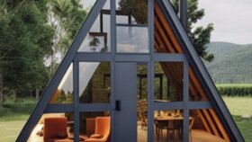 A frame Tinyhouse
