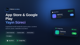 uygulamanı App Store veya Google Play'de yayınlarım