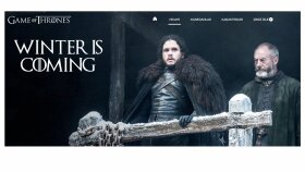 Game of Thrones Tanıtım Sayfası