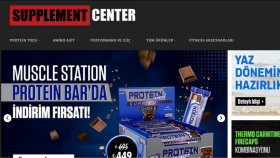 Supplement Center Logo ve Web Tasarımı