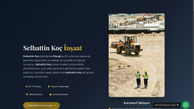 Bir müşterime yaptığım site
