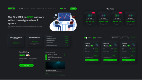 Crypto Swap Web Design