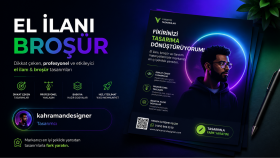 profesyonel el ilanı ve broşür tasarımı yapabilirim